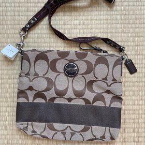 COACH SIG Stripe File Bag F17435